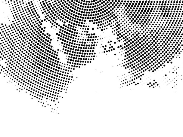 Abstract moderne halftoon patroon achtergrond vector - Vector, afbeelding