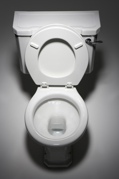 Overhead View Of Toilet - Фото, изображение