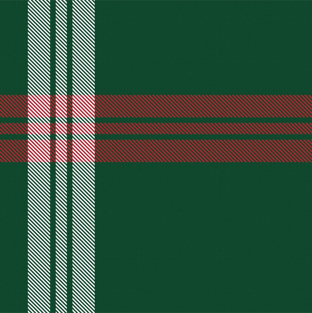 Christmas Asymmetric Plaid textured seamless pattern suitable for fashion textiles and graphics - Vector, Image