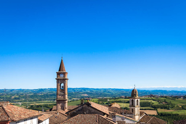 Scenic countryside in Piedmont - Zdjęcie, obraz