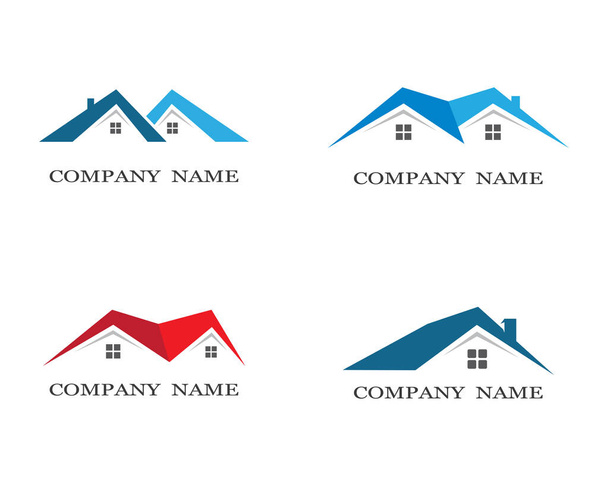 Propriedade Logotipo Modelo vetor ícone ilustração design - Vetor, Imagem