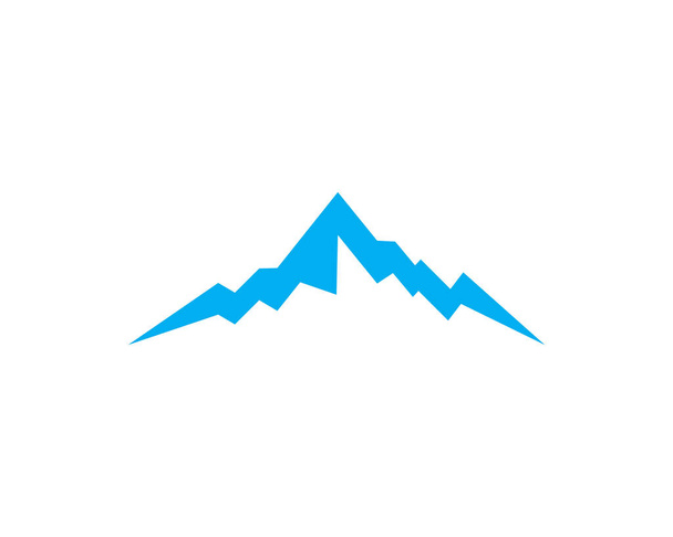 Mountain Logo template vector pictogram illustratie ontwerp - Vector, afbeelding