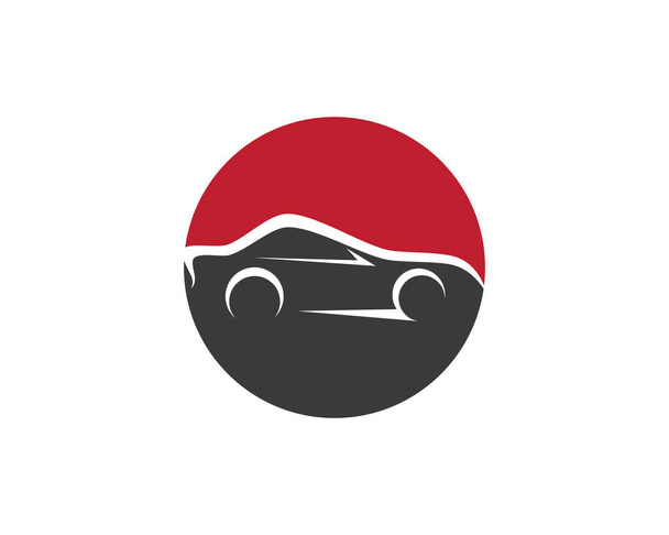 Otomobil Logo Şablonu vektör illüstrasyon tasarımı - Vektör, Görsel