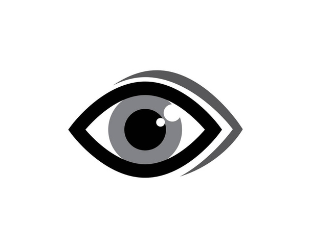 Брендинг Ідентичність Корпоративний догляд за очима векторний дизайн логотипу
 - Вектор, зображення