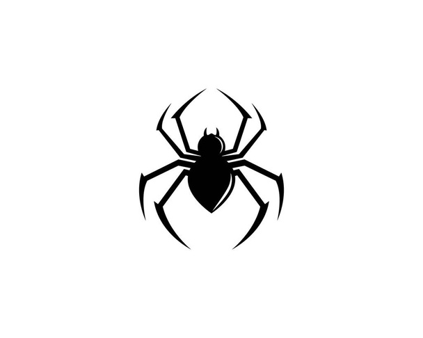 Spinne logo icon illustration design - Vektor, Bild