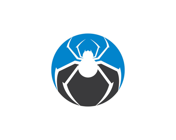 Spider logo icon illustration design - Vector, Image