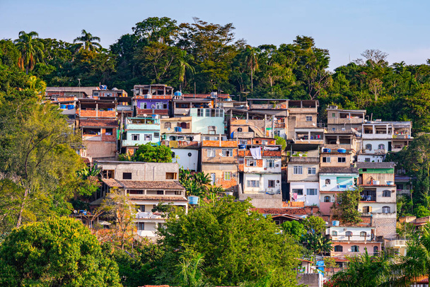 Ostrov Paqueta, Rio de Janeiro, Brazílie - CIRCA 2021: Typické městské prostředí z každodenního života v okolí, zaznamenané v Paquetě - Fotografie, Obrázek