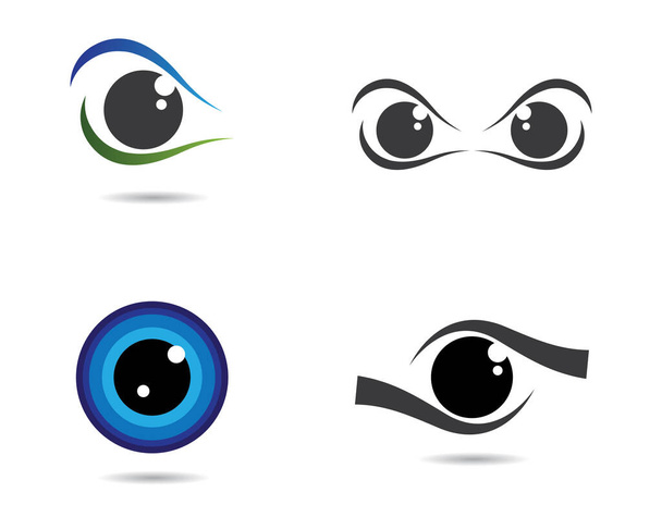 Marka Kimliği Kurumsal Göz Bakımı vektör logosu tasarımı - Vektör, Görsel
