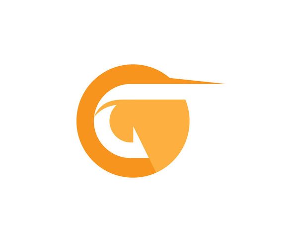 G litera logo wektor ikona ilustracja projekt - Wektor, obraz