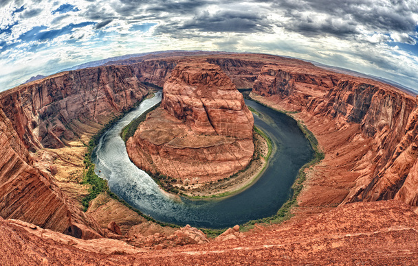 πέταλο λυγίσει θέα στο ποτάμι του Κολοράντο - Φωτογραφία, εικόνα