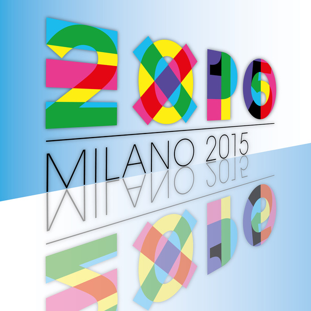 Ιταλία Expo 2015 - Διάνυσμα, εικόνα