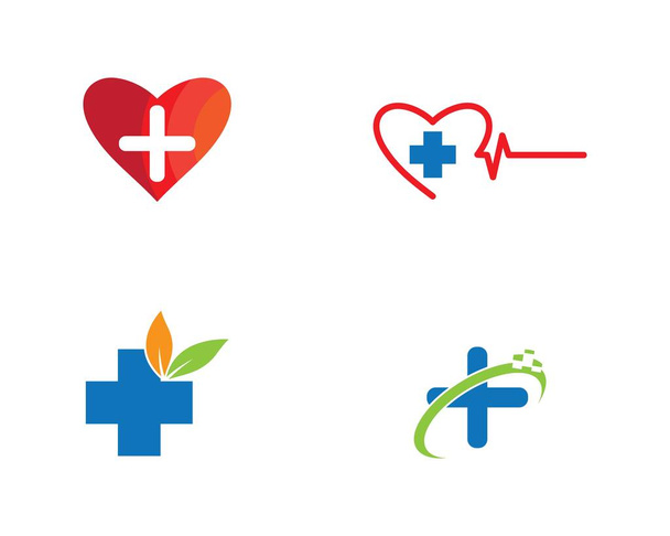 Modèle de logo médical vectoriel icône illustration conception - Vecteur, image