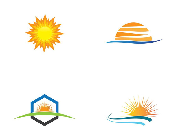 Illustration vectorielle de symbole d'été - Vecteur, image