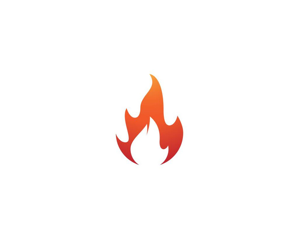 Feuer Symbol Vektor Symbol Illustration - Vektor, Bild