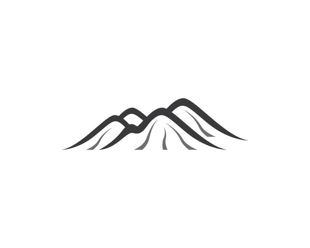 Illustration d'icône vectorielle de montagne - Vecteur, image