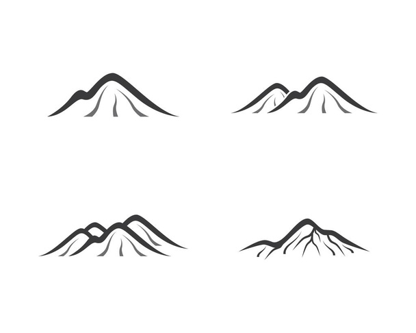 Návrh ikon horských vektorů - Vektor, obrázek