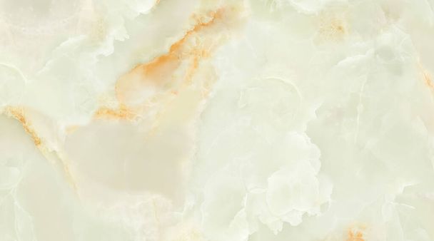 marble onyx lime texture with cloud motifs and brown veins - Photo, Image