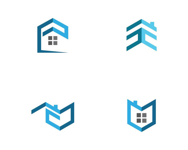 Huis symbool vector illustratie ontwerp - Vector, afbeelding
