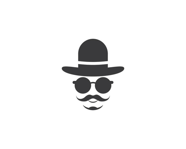 Chapeau cowboy symbole vectoriel icône illustration - Vecteur, image