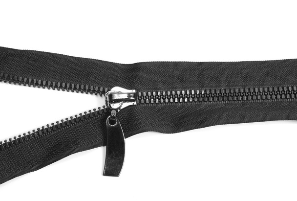 Black zipper - Фото, зображення