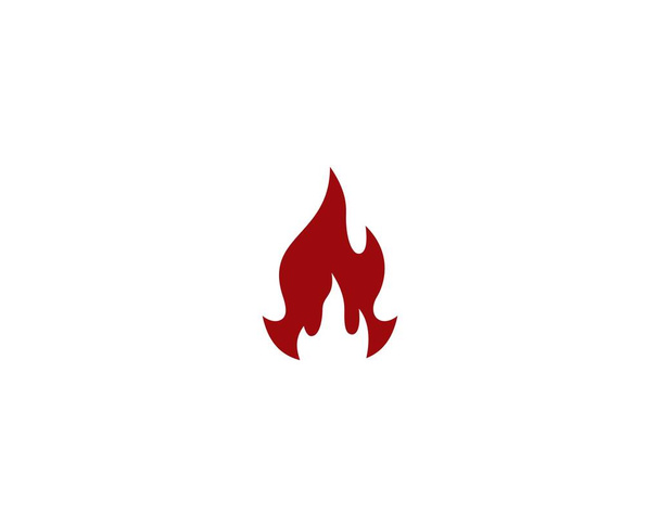 Ilustración de símbolo de fuego vector - Vector, imagen