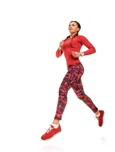 Female runner in sportswear - Foto, imagen