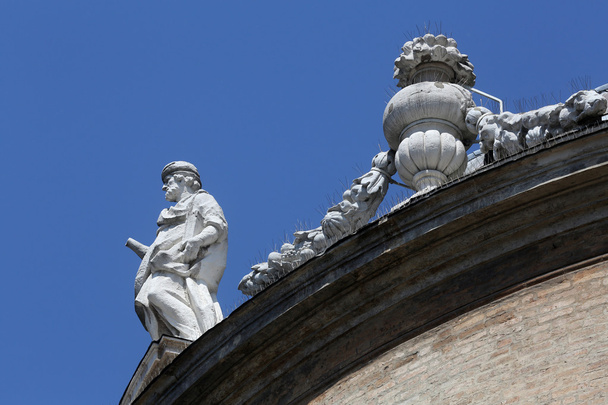 Rzeźba Świętego, Bazyliki santa maria della steccata, parma, Włochy - Zdjęcie, obraz