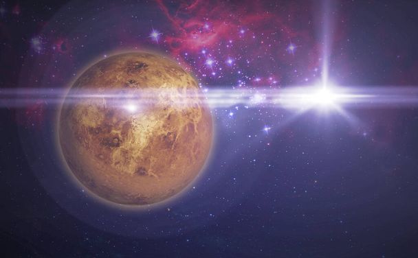 планета Венера в космосі, наука про галактику творчі елементи мистецтва фону цього зображення, мебльовані
 - Фото, зображення