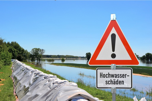 Inundación en Magdeburgo
 - Foto, Imagen