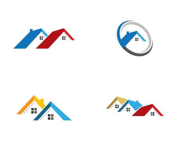Návrh vektorové ilustrace symbolu domu - Vektor, obrázek