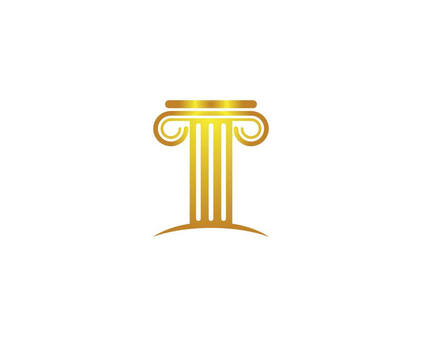 Pilastro vettoriale icona simbolo illustrazione design - Vettoriali, immagini