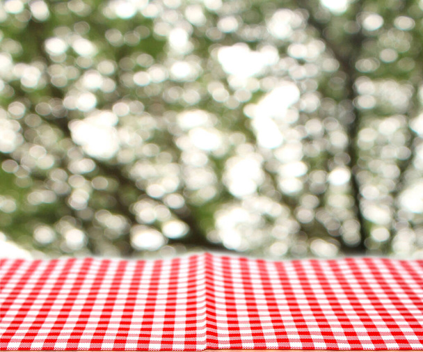 toalha de mesa para comida que serve fundo
 - Foto, Imagem