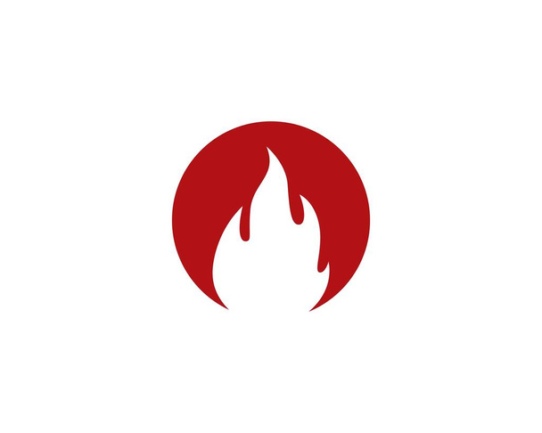 Ilustrace vektoru symbolu ohně - Vektor, obrázek