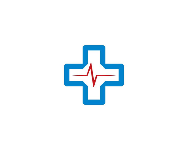Lékařský kříž vektorové ikony ilustrace - Vektor, obrázek