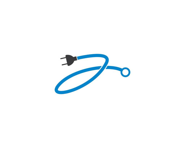 Wire,cable  icon illustration design - Vector, Image