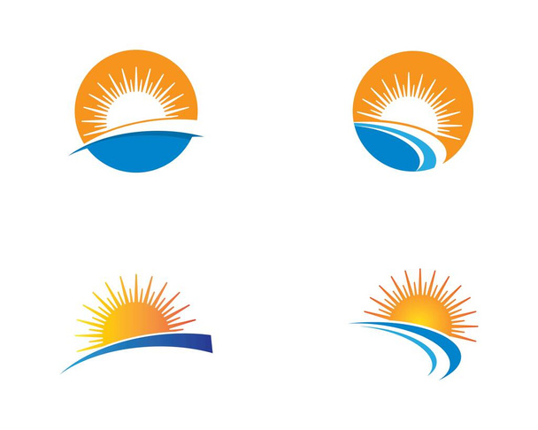 Ilustração do ícone do vetor do símbolo do verão - Vetor, Imagem