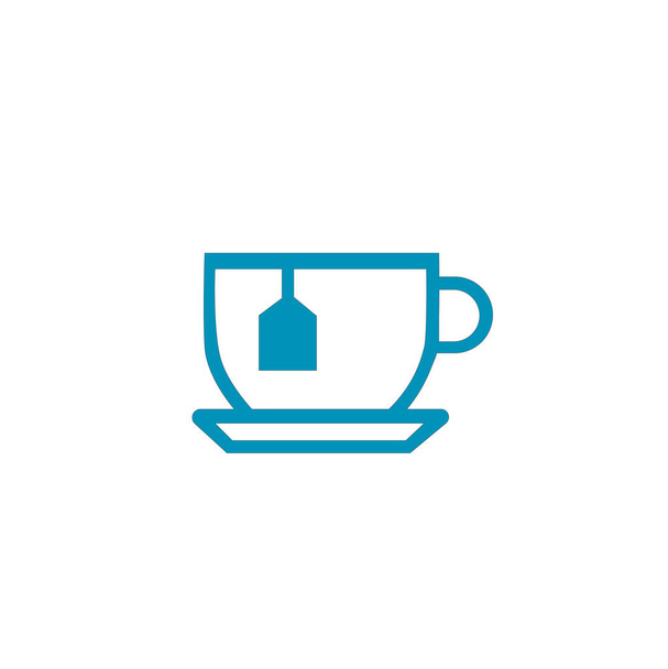 Tasse Tee Icon Design sehr modern - Vektor, Bild