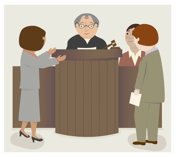 Judge Lawyers Courtrooom - Photo, Image