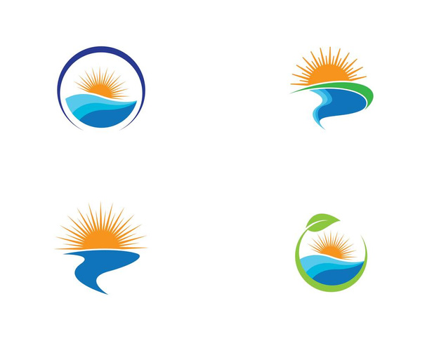 Ilustração do ícone do vetor do símbolo do verão - Vetor, Imagem