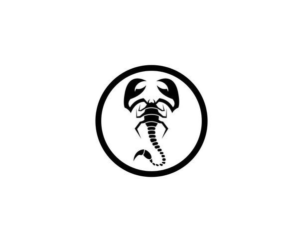 Scorpion symbol vector icon illustration design - Vector, Image