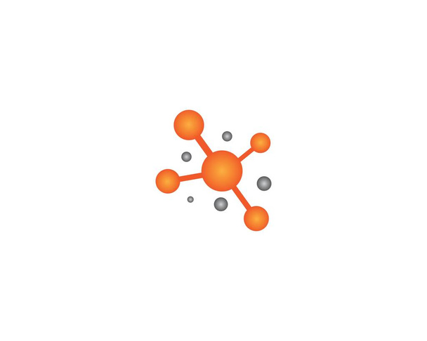Σχεδιασμός εικονογράφησης διανύσματος μορίου - Διάνυσμα, εικόνα