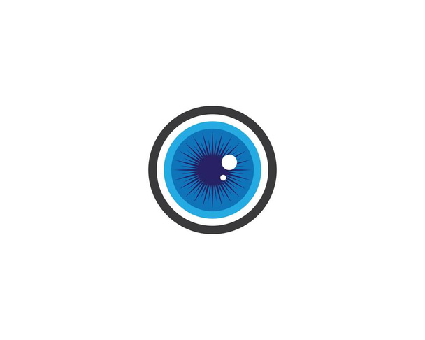 Návrh ikon vektorového symbolu oka - Vektor, obrázek