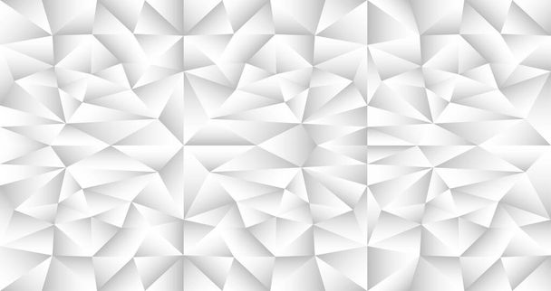 Vector abstract gray, triangles background. Polygonal monochrome background for your web site design, logo, app, UI. EPS10. - Вектор, зображення