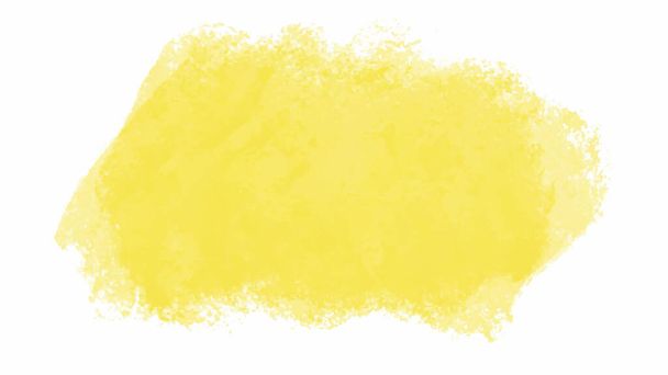 Dokular için sarı suluboya arka plan ve web pankartları arzuluyor - Vektör, Görsel