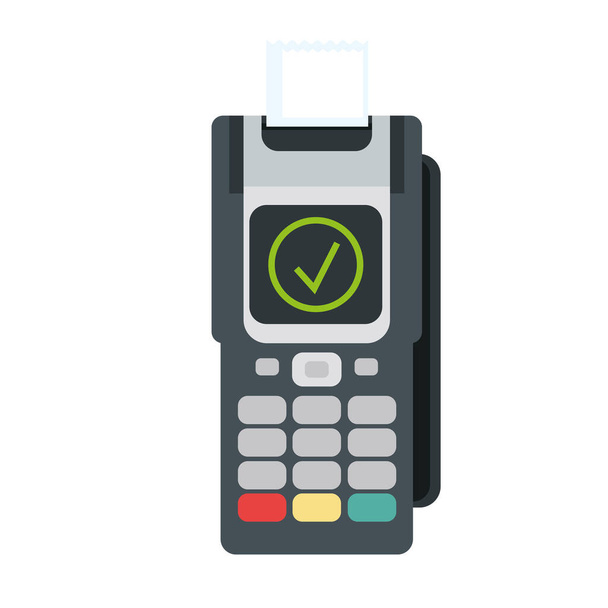 dataphone with payment - Vector, Image