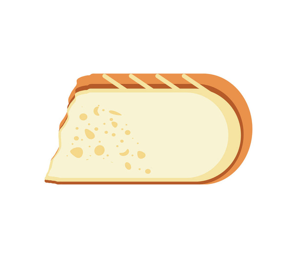 cheese food icon - Vector, Image