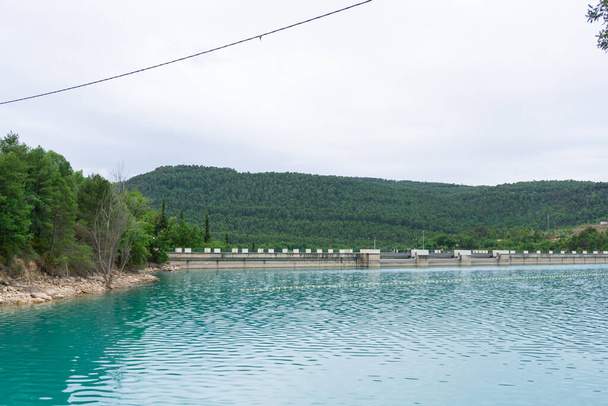 Paysage du réservoir de San Pons de l'intérieur - Photo, image