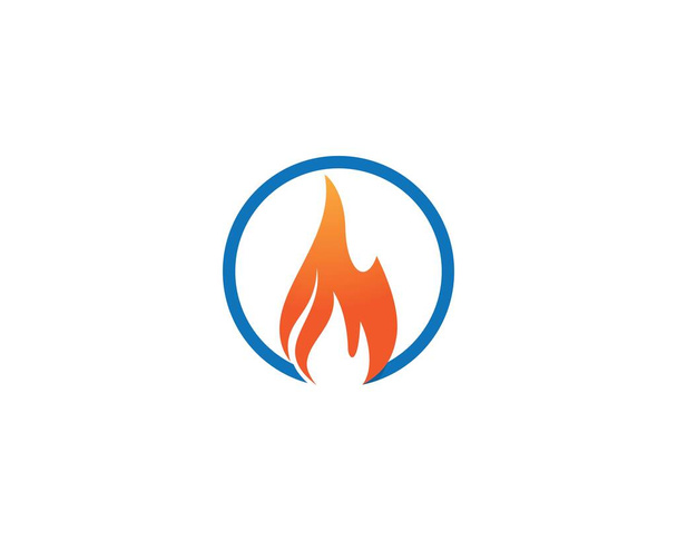 Illustration d'icône vectorielle symbole de feu - Vecteur, image