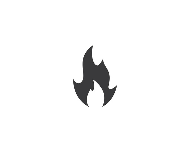 Illustration d'icône vectorielle symbole de feu - Vecteur, image