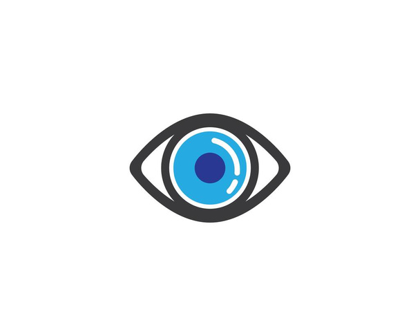 Конструкция векторной иконки глаза - Вектор,изображение